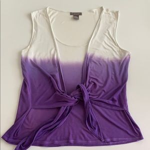 KENAR tie dye sleeveless top